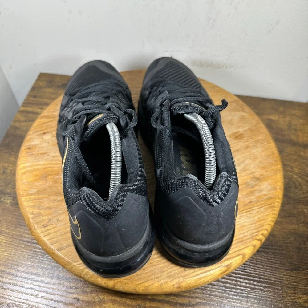 Nike Air Max 2015 Mens Black Gold Running Shoes DC4111-001 Size 11